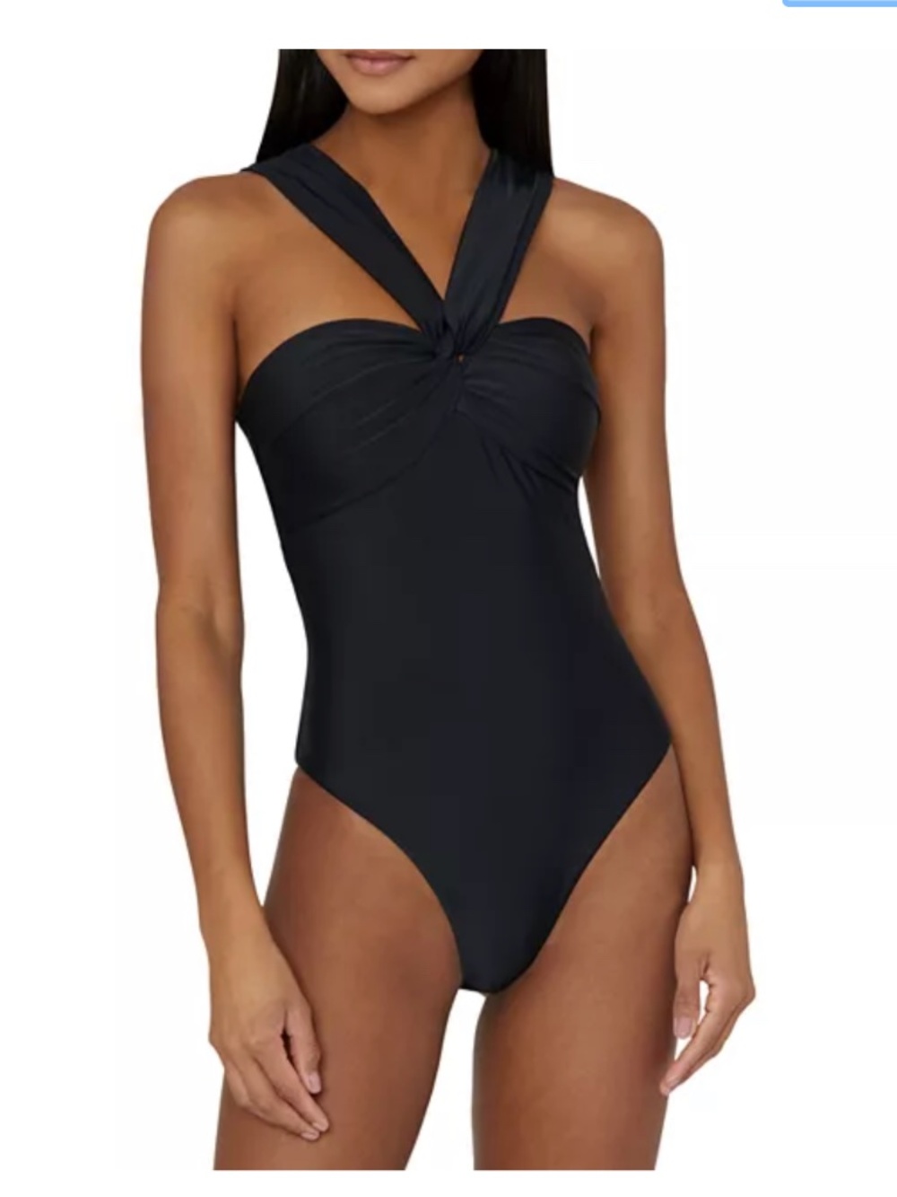 NWT Milly Betsy One Piece Swimsuit Small S Black NWT Cutout Convertible $365